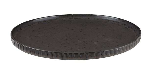 Rustico Flint Reactive Presentation Plate 26.5cm QTY: 6