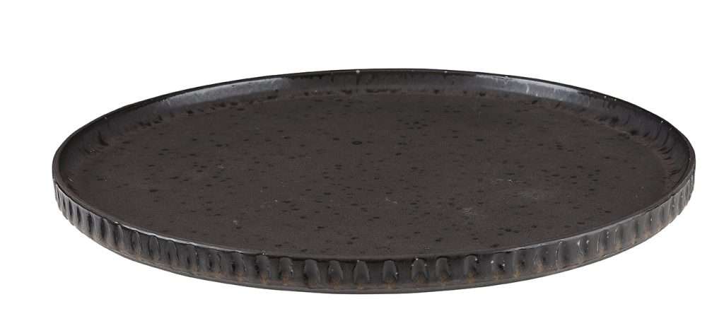 Rustico Flint Reactive Presentation Plate 31cm QTY: 4
