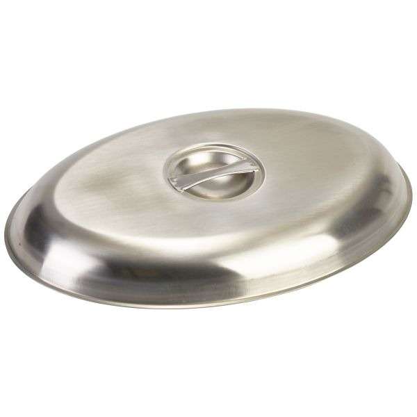 GenWare Stainless Steel Cover For Oval Vegetable Dish 30cm/12″ qty:1