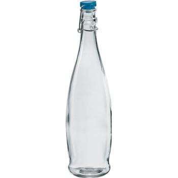 Borgonovo Indro Bottle 1000 Blue Lid QTY: 6
