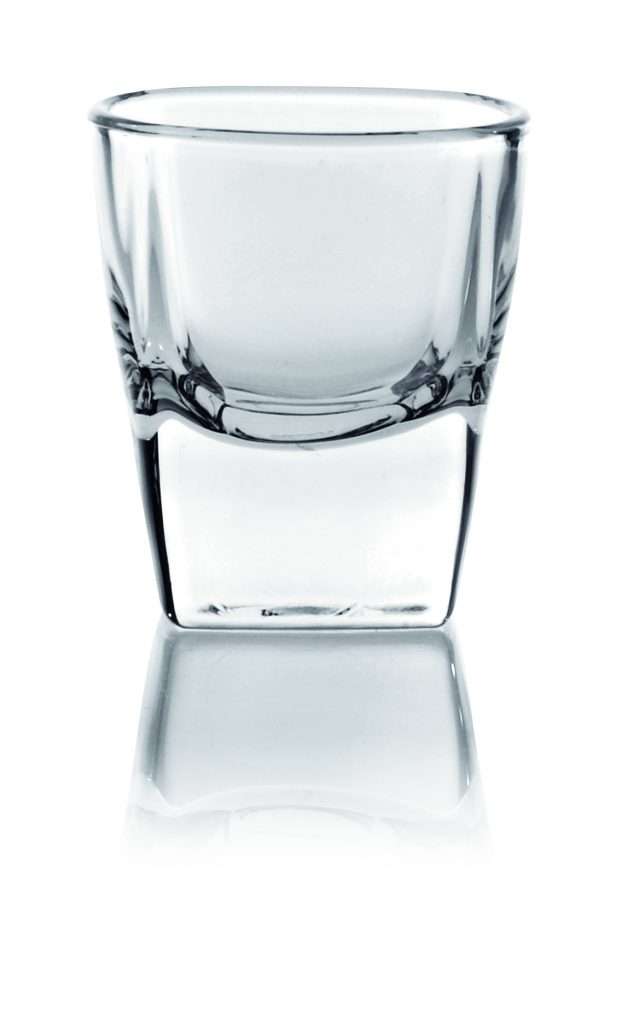 Ocean Mini Square Glass 2oz/6cl QTY: 12