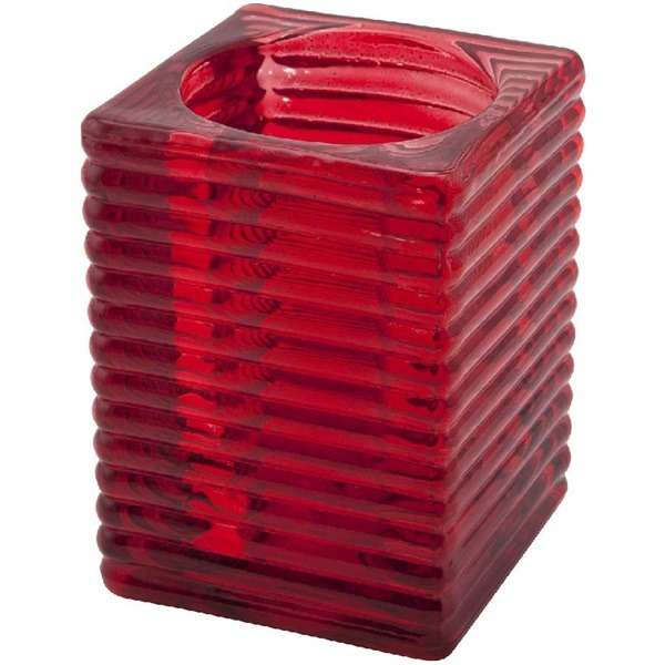 ‘Highlight’ Candle Holder Red (6Pcs) qty:1
