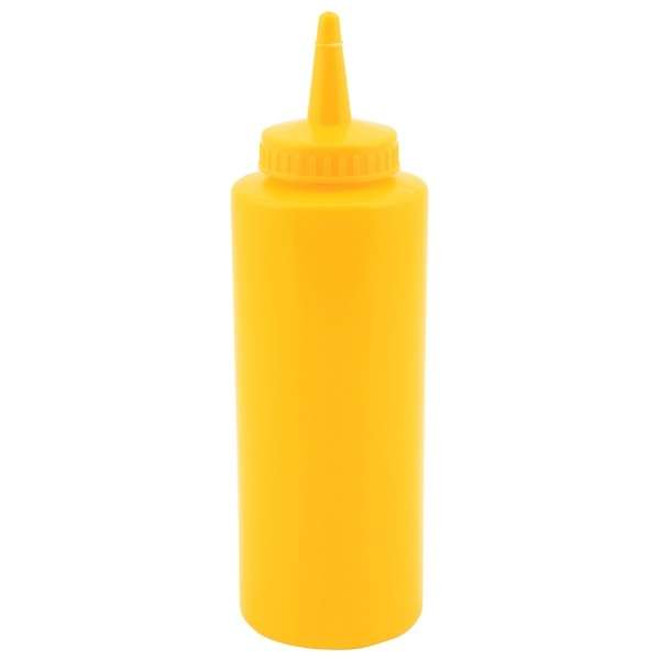 Genware Squeeze Bottle Yellow 12oz/35cl qty:1