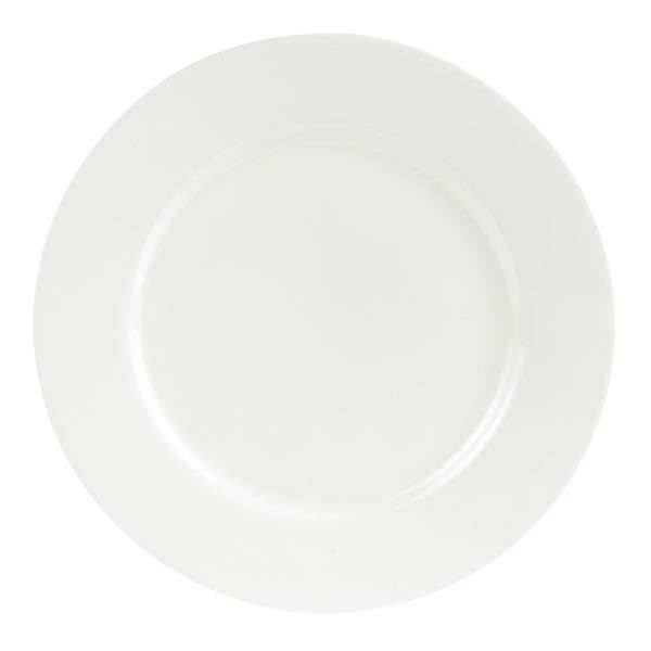 Porcelite Rimmed Plate 20.3cm/8″ QTY: 6