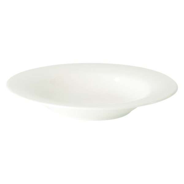Porcelite Rimmed Soup 23cm/9″ 34cl/12oz QTY: 6