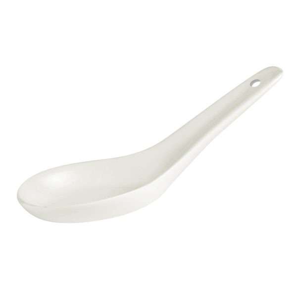 Porcelite Chinese Spoon 4.75cm/2″ QTY: 12