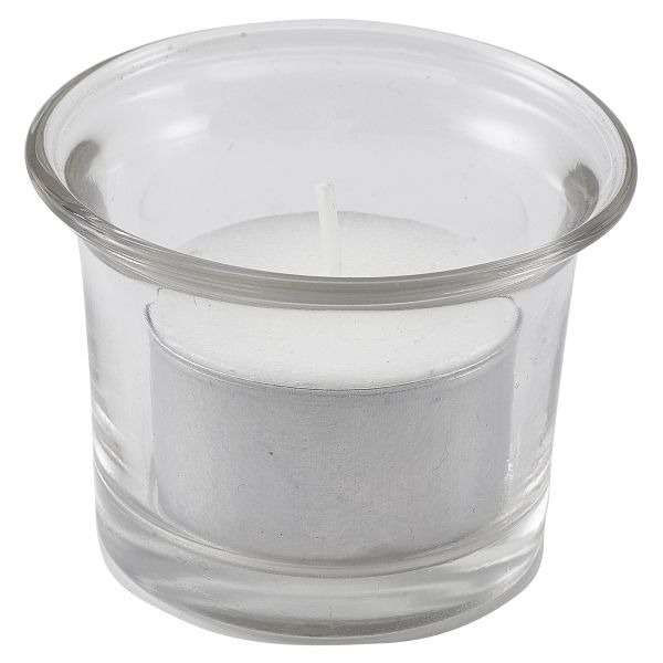 Glass Tealight Holder 50 X 50mm QTY:12