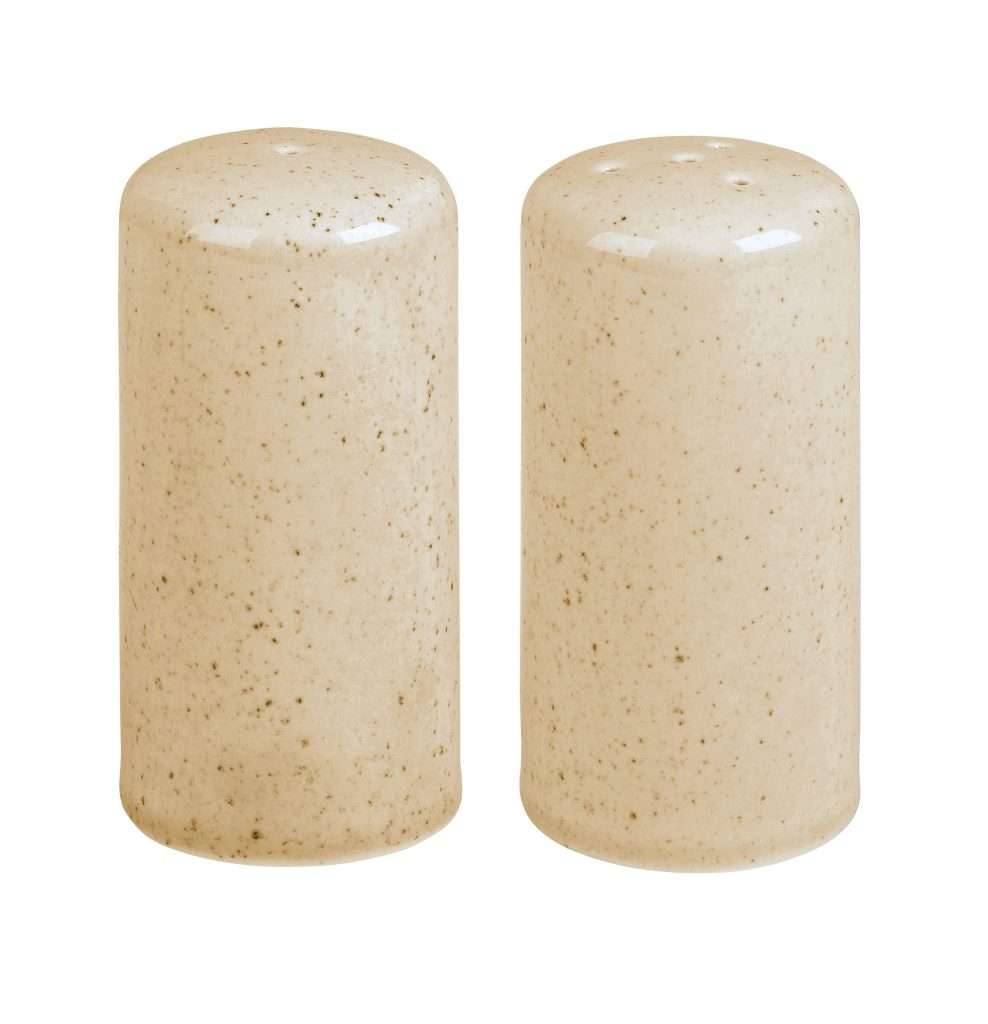 Seasons by Porcelite Wheat Salt Pot 8cm/3″ QTY: 6