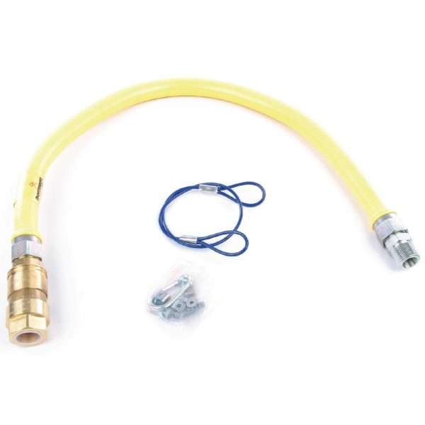 Dormont Quick Release Gas Hose 1/2″ 1200mm 2650NPVF48