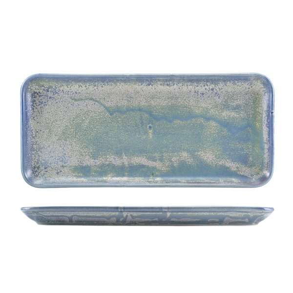 Terra Porcelain Seafoam Narrow Rectangular Platter 36 x 16.5cm QTY:3
