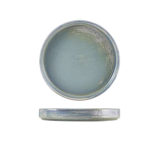 Terra Porcelain Seafoam Presentation Plate 18cm QTY:6