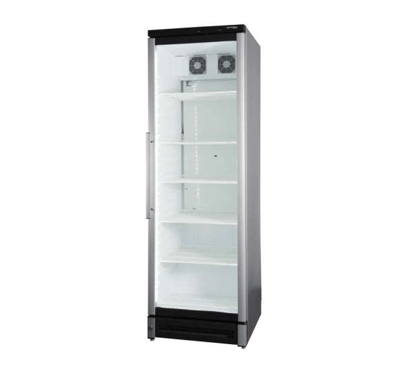 Vestfrost M 180 Upright Glass Single Door Fridge, 381 Litres