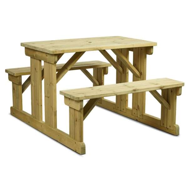 Newport Walk In Bench – 6 Seater