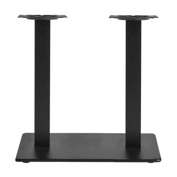 Anzio Table Base – Black Large Rectangle  –  Dining