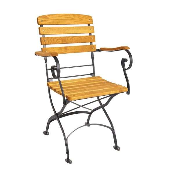 Arch Folding Arm Chair
