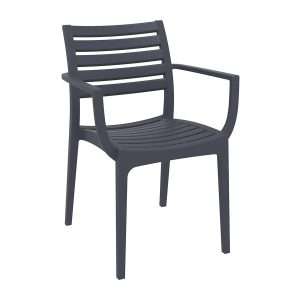 Artemis Armchair Dark Grey