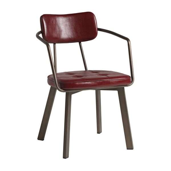 Auzet Armchair Vintage Red