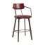 Auzet Bar Stool Vintage Red