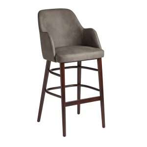 Aztec Bar Stool Steel Grey ZA.1513121ST 1