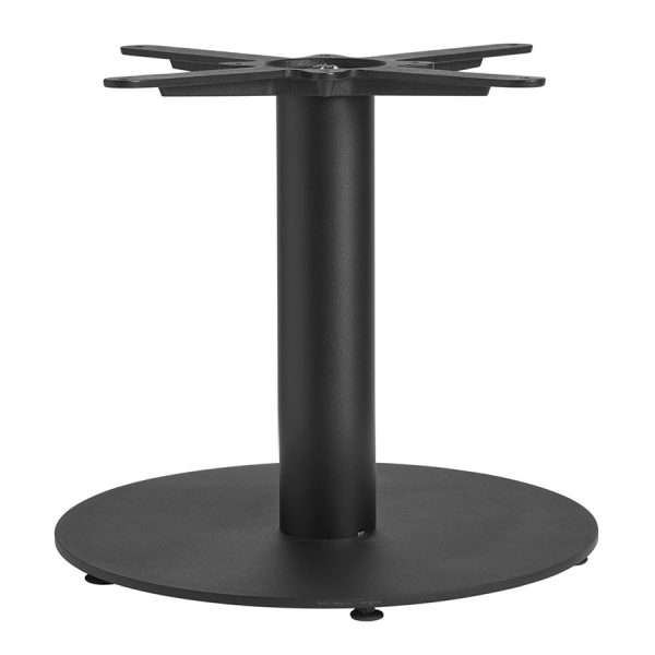 Boston Sleek Base – Black Small Round – Coffee