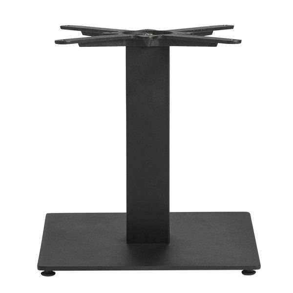 Boston Sleek Base – Black Small Square – Coffee