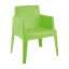 Box Armchair Tropical Green