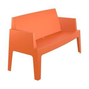 Box Sofa Orange