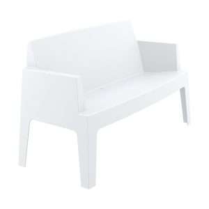 Box Sofa White