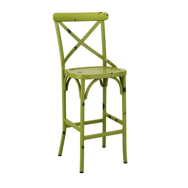 Café Bar Stool – Vintage Green