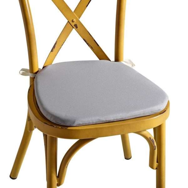 Café Sidechair/ Bar Stool Outdoor Cushion – Nimbus Grey