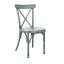 Cafe Stacking Side Chair Vintage Light Blue ZA.435C