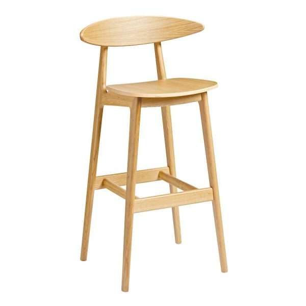 Carcher Bar Stool – Natural Oak
