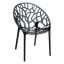 Crystal Armchair Black ZA.1159C