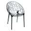 Crystal Armchair Smoke Grey ZA.1156C