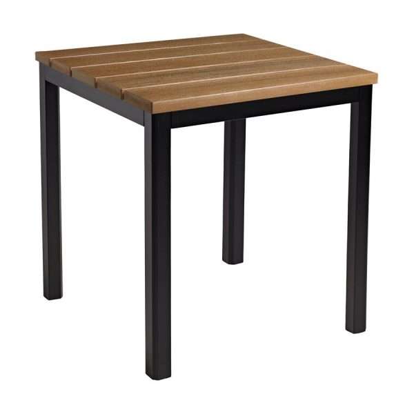 EKO Dining Table – Aged Golden Oak – Square – 69x69cm