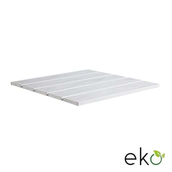 EKO Table Top Square Whitewash