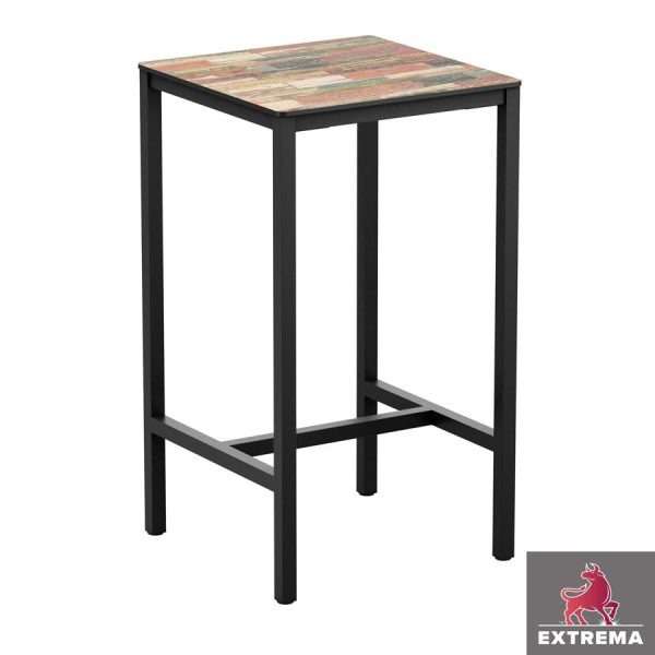 Extrema Re’d Beach Hut – Full Table – 60 x 60 – Poseur