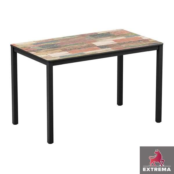 Extrema Re’d Beach Hut – Full Table – 119 x 69 – Dining