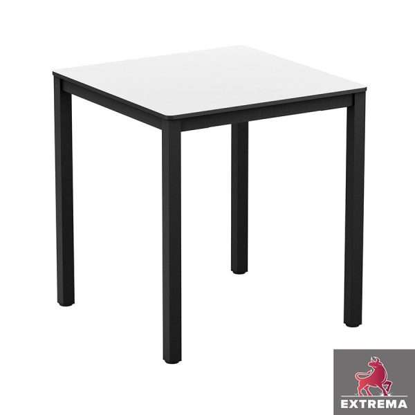 Extrema White Square Table