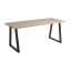 Hardwick A Dining Table Black Extra White 180cmx75cm ZA.2267CT