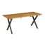 Highcross X Dining Table Black Character Oak 180cmx70cm ZA.2245CT