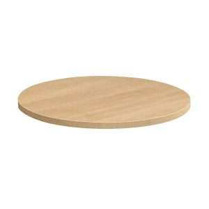 Holz Kaffee Light Oak Round 90cm 25mm ZA.634T