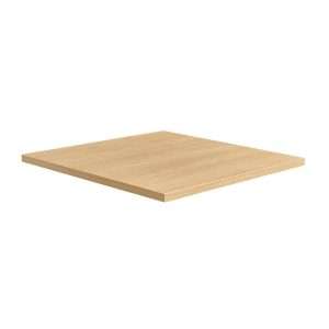 Holz Kaffee Light Oak Square 60x60cm 25mm ZA.629T