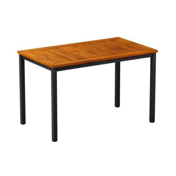 ICE – 4 Leg Dining Table – Black – 120x70cm