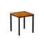 ICE 4 Leg Dining Table Black 70x70cm ZA.759CT