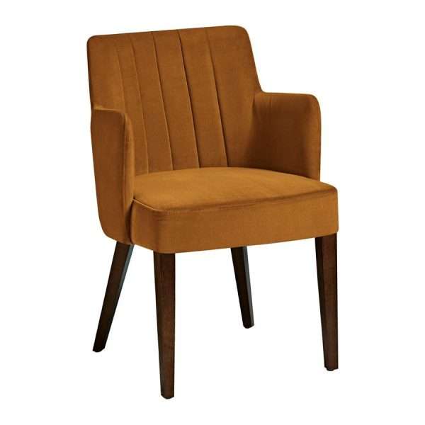 Logan Arm Chair Nordic Gold