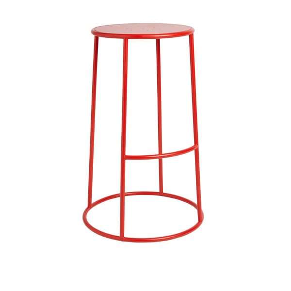 MAX 75 High Stool ZA.407ST Red