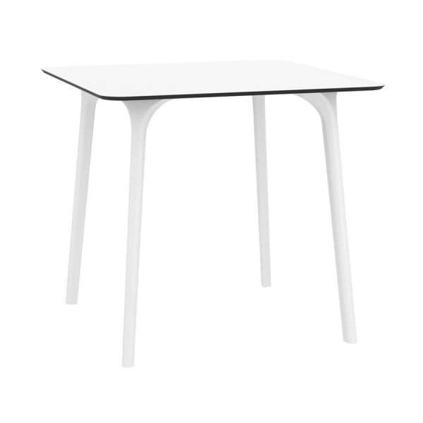 Maya Dining Table – 80×80 – White