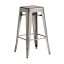 Marcel High Stool Gun Metal