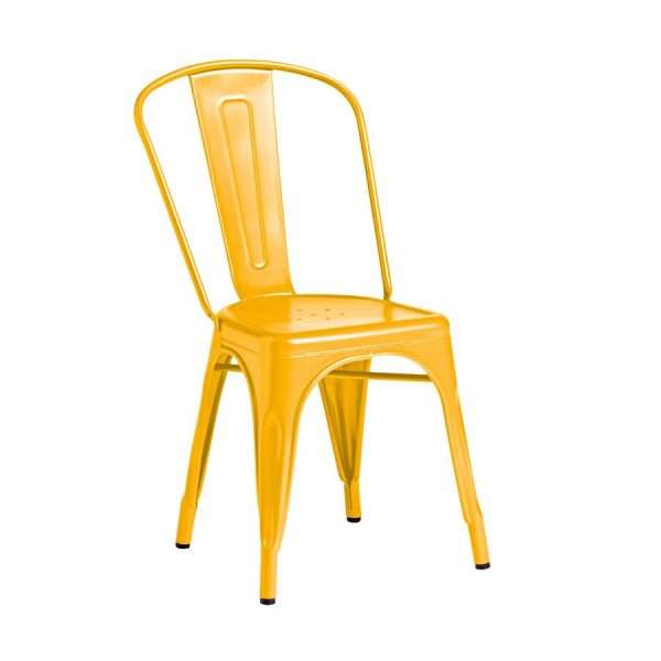 Marcel Side Chair – Yellow